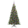 Vidaxx albero di Natale artificiale pieghevole verde 180 cm PE e PVC