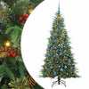 Vidaxx árbol de Navidad artificial plegable verde 180 cm PE y PVC