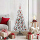 Vidaxx árbol de Navidad artificial plegable blanco 120 cm PE y PVC