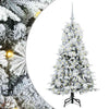 Vidaxx árbol de Navidad artificial plegable blanco 120 cm PE y PVC