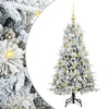 Vidaxx árbol de Navidad artificial plegable blanco 120 cm PE y PVC