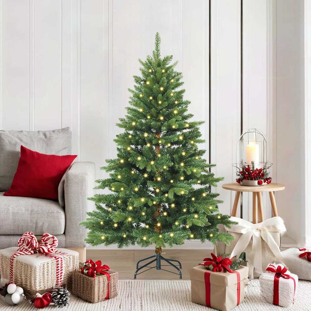 Albero di Natale artificiale Vidaxx con 150 LED con standard verde 150 cm PE e PVC