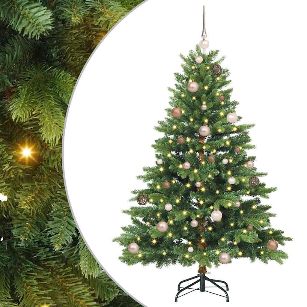 Albero di Natale artificiale Vidaxx con 150 LED con standard verde 150 cm PE e PVC