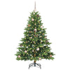 Albero di Natale artificiale Vidaxx con 150 LED con standard verde 150 cm PE e PVC