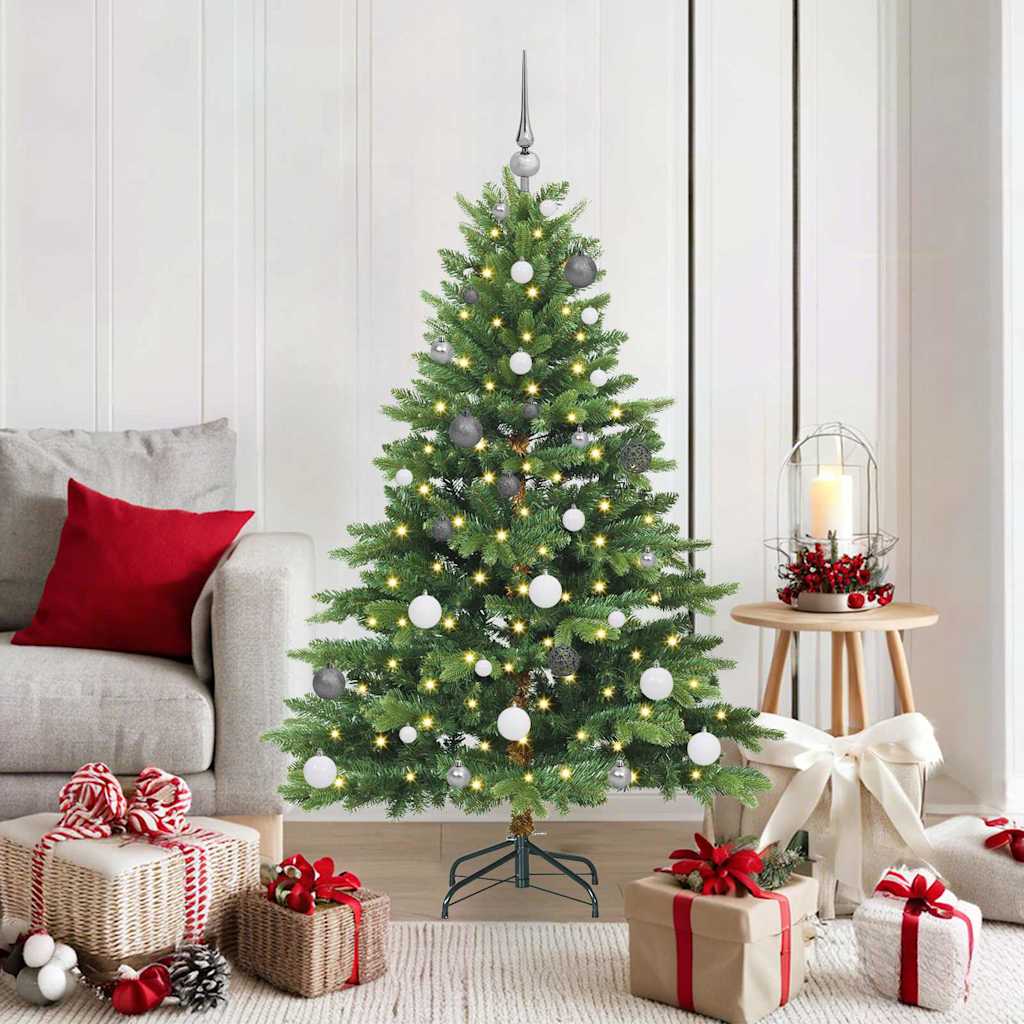 Albero di Natale artificiale Vidaxx con 150 LED con standard verde 150 cm PE e PVC