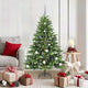 Albero di Natale artificiale Vidaxx con 150 LED con standard verde 150 cm PE e PVC