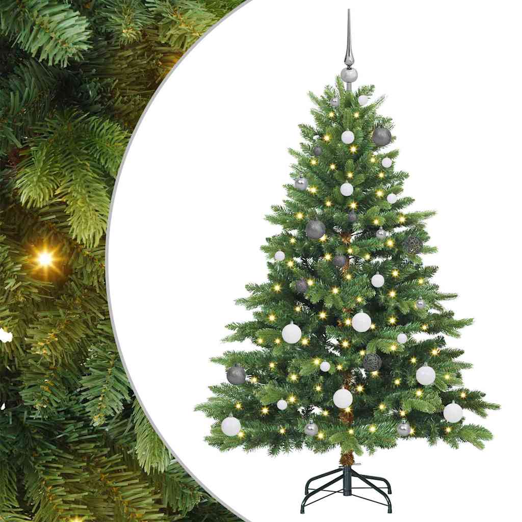 Albero di Natale artificiale Vidaxx con 150 LED con standard verde 150 cm PE e PVC