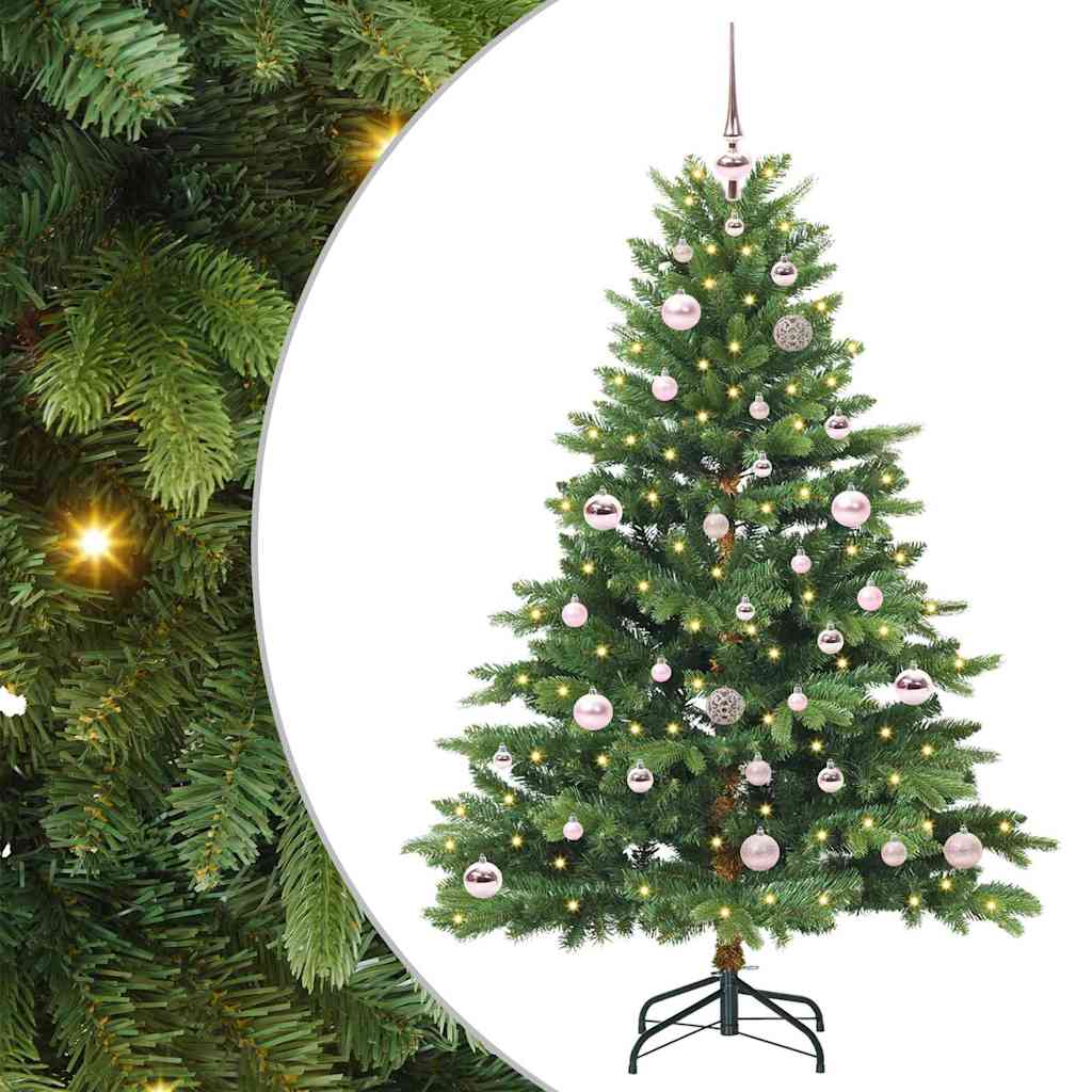 Albero di Natale artificiale Vidaxx con 150 LED con standard verde 150 cm PE e PVC