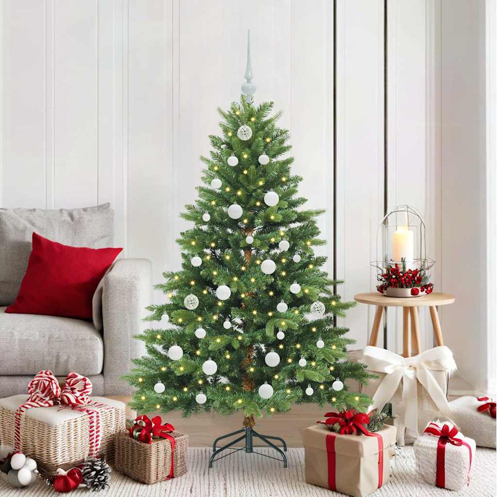 Albero di Natale artificiale Vidaxx con 150 LED con standard verde 150 cm PE e PVC