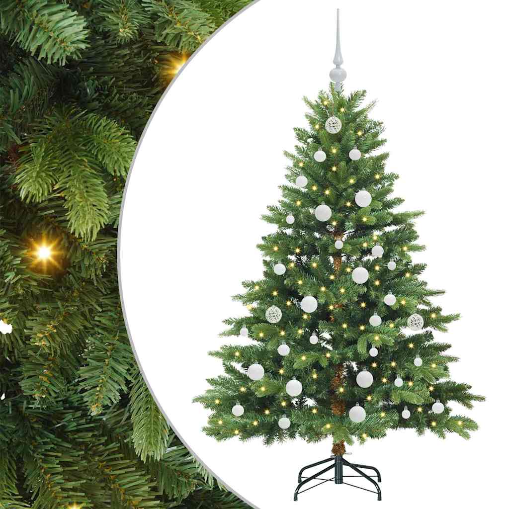 Albero di Natale artificiale Vidaxx con 150 LED con standard verde 150 cm PE e PVC