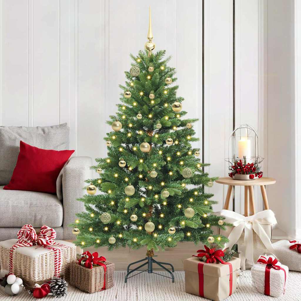 Albero di Natale artificiale Vidaxx con 150 LED con standard verde 150 cm PE e PVC