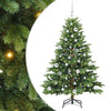 Albero di Natale artificiale Vidaxx con 150 LED con standard verde 150 cm PE e PVC