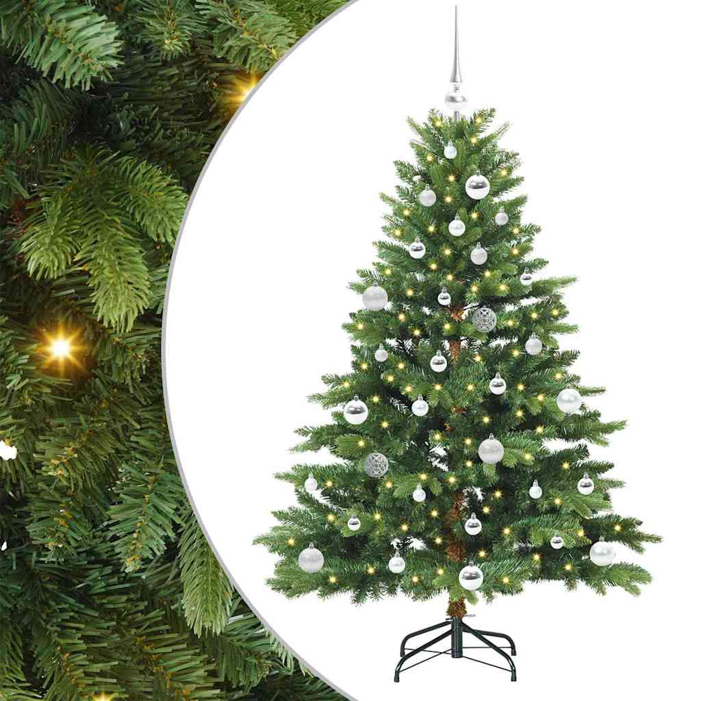 Albero di Natale artificiale Vidaxx con 150 LED con standard verde 150 cm PE e PVC