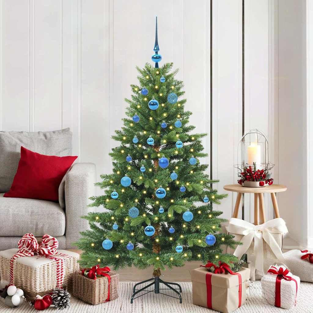 Albero di Natale artificiale Vidaxx con 150 LED con standard verde 150 cm PE e PVC