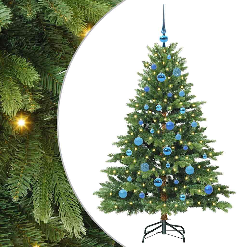 Albero di Natale artificiale Vidaxx con 150 LED con standard verde 150 cm PE e PVC