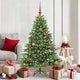 Albero di Natale artificiale Vidaxx con 150 LED con standard verde 150 cm PE e PVC