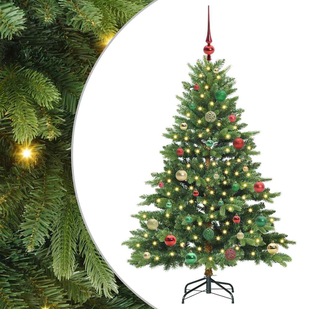 Albero di Natale artificiale Vidaxx con 150 LED con standard verde 150 cm PE e PVC