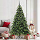 Albero di Natale artificiale Vidaxx con 300 LED con standard verde 180 cm PE e PVC
