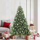 Albero di Natale artificiale Vidaxx con 300 LED con standard verde 180 cm PE e PVC