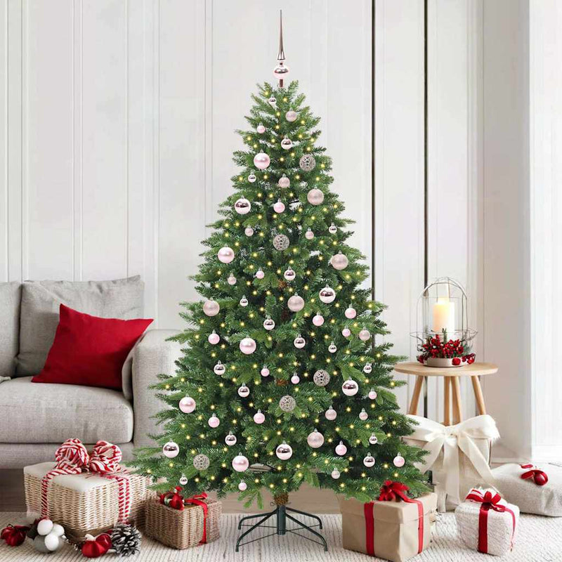 Albero di Natale artificiale Vidaxx con 300 LED con standard verde 180 cm PE e PVC