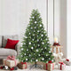 Albero di Natale artificiale Vidaxx con 300 LED con standard verde 180 cm PE e PVC