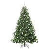 Árbol de Navidad artificial Vidaxx con 300 LED con estándar verde 180 cm PE y PVC
