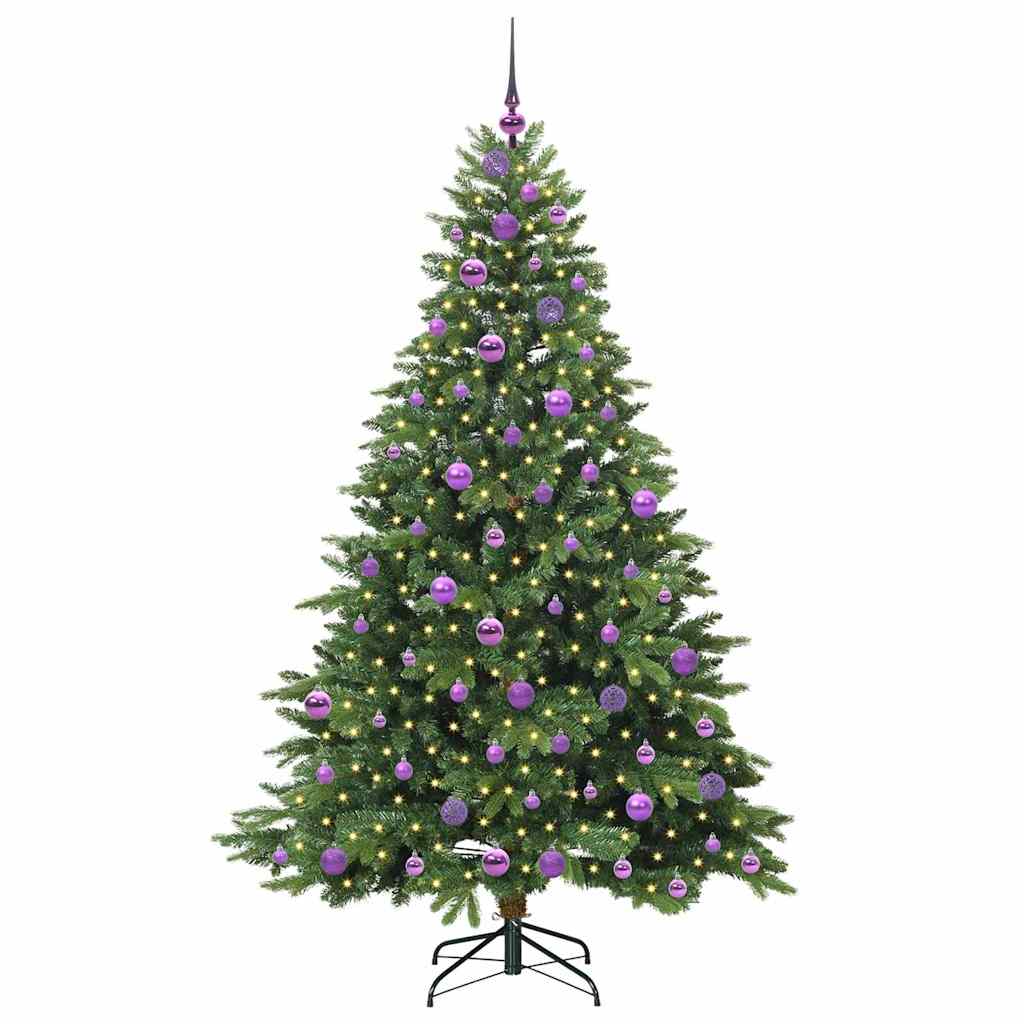 Albero di Natale artificiale Vidaxx con 300 LED con standard verde 180 cm PE e PVC