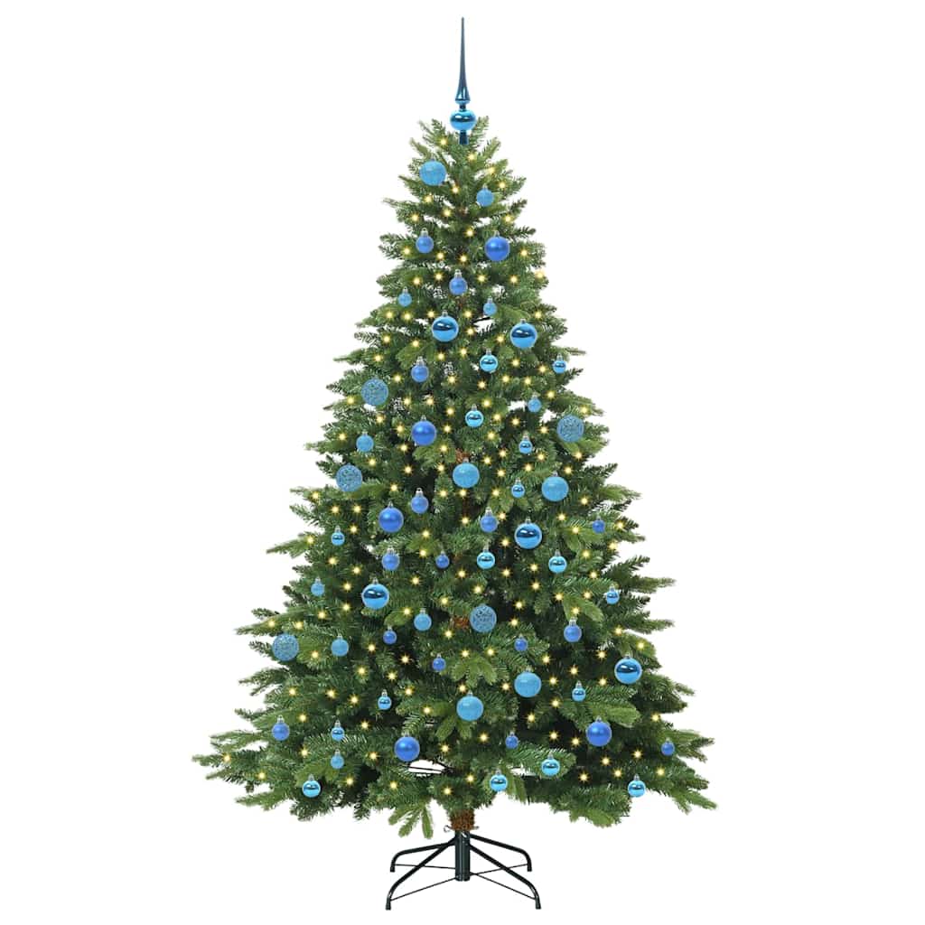 Albero di Natale artificiale Vidaxx con 300 LED con standard verde 180 cm PE e PVC