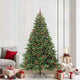 Albero di Natale artificiale Vidaxx con 300 LED con standard verde 210 cm PE e PVC