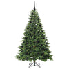 Albero di Natale artificiale Vidaxx con 300 LED con standard verde 210 cm PE e PVC