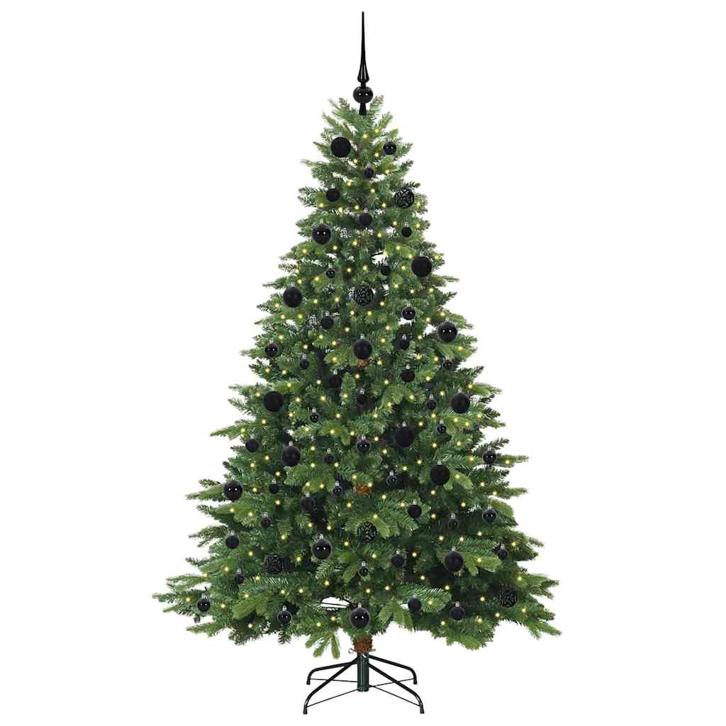 Albero di Natale artificiale Vidaxx con 300 LED con standard verde 210 cm PE e PVC