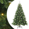 Albero di Natale artificiale Vidaxx con 300 LED con standard verde 210 cm PE e PVC
