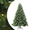 Albero di Natale artificiale Vidaxx con 300 LED con standard verde 210 cm PE e PVC