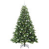 Albero di Natale artificiale Vidaxx con 300 LED con standard verde 210 cm PE e PVC