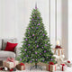 Albero di Natale artificiale Vidaxx con 300 LED con standard verde 210 cm PE e PVC