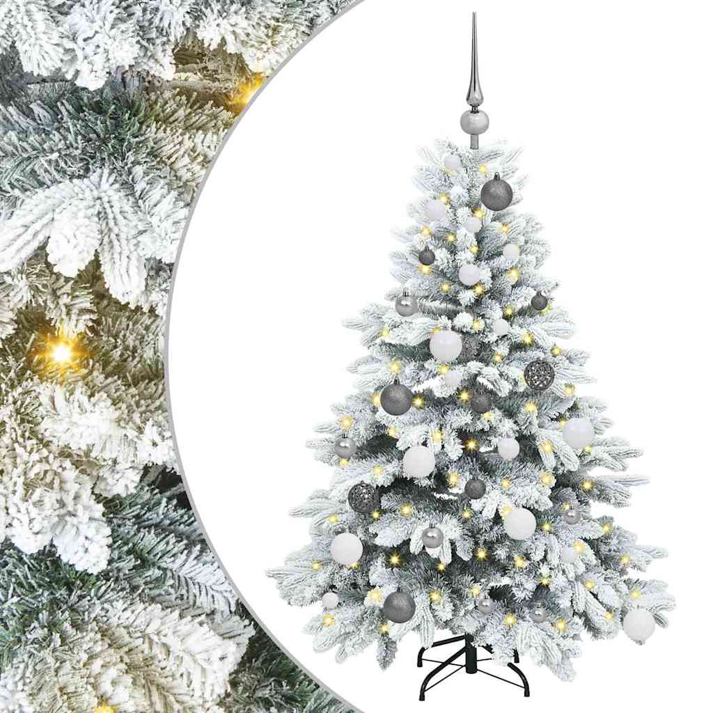 Albero di Natale artificiale Vidaxx con 150 LED con standard bianco 120 cm PE e PVC