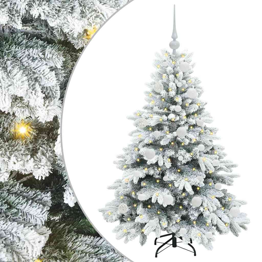Albero di Natale artificiale Vidaxx con 150 LED con standard bianco 120 cm PE e PVC
