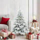 Albero di Natale artificiale Vidaxx con 150 LED con standard bianco 120 cm PE e PVC
