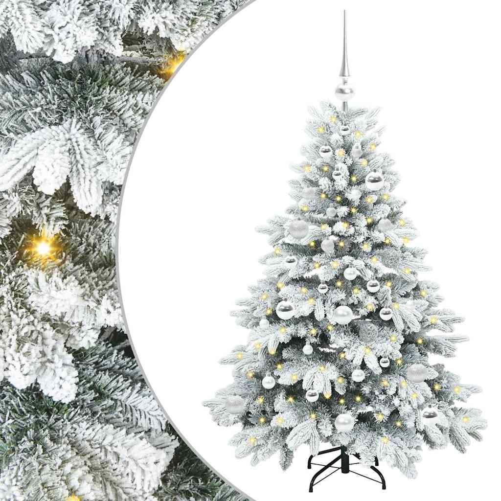 Albero di Natale artificiale Vidaxx con 150 LED con standard bianco 120 cm PE e PVC