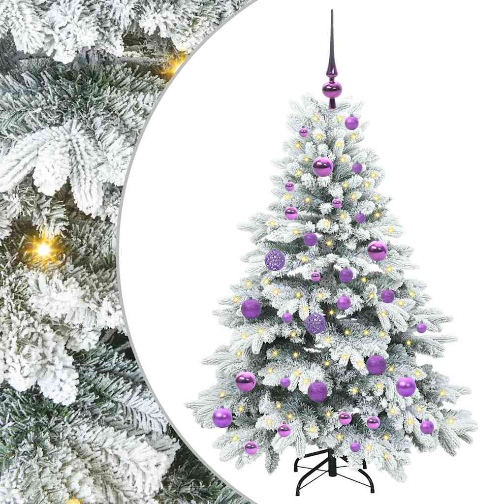 Albero di Natale artificiale Vidaxx con 150 LED con standard bianco 120 cm PE e PVC