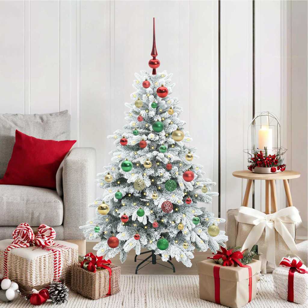 Albero di Natale artificiale Vidaxx con 150 LED con standard bianco 120 cm PE e PVC