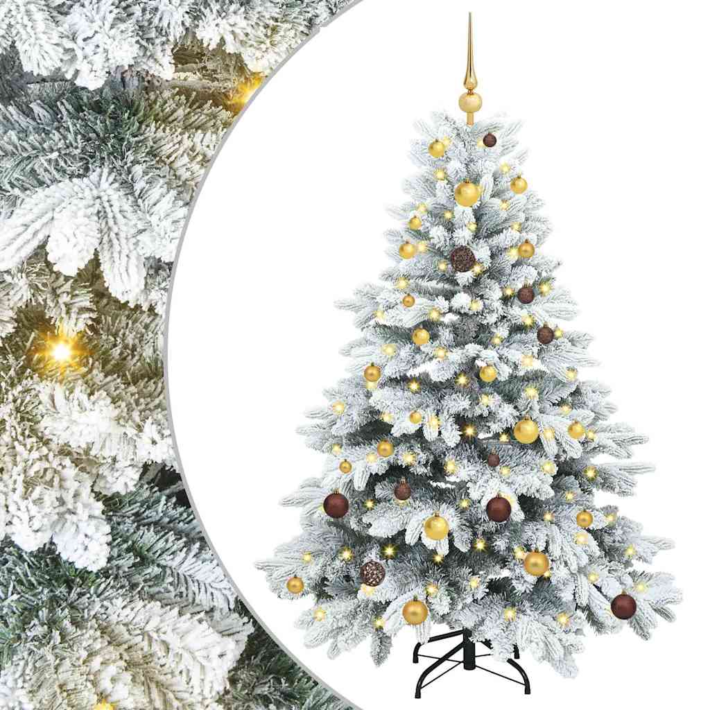 Albero di Natale artificiale Vidaxx con 150 LED con standard bianco 150 cm PE e PVC
