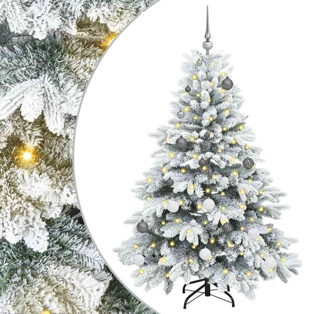 Albero di Natale artificiale Vidaxx con 150 LED con standard bianco 150 cm PE e PVC
