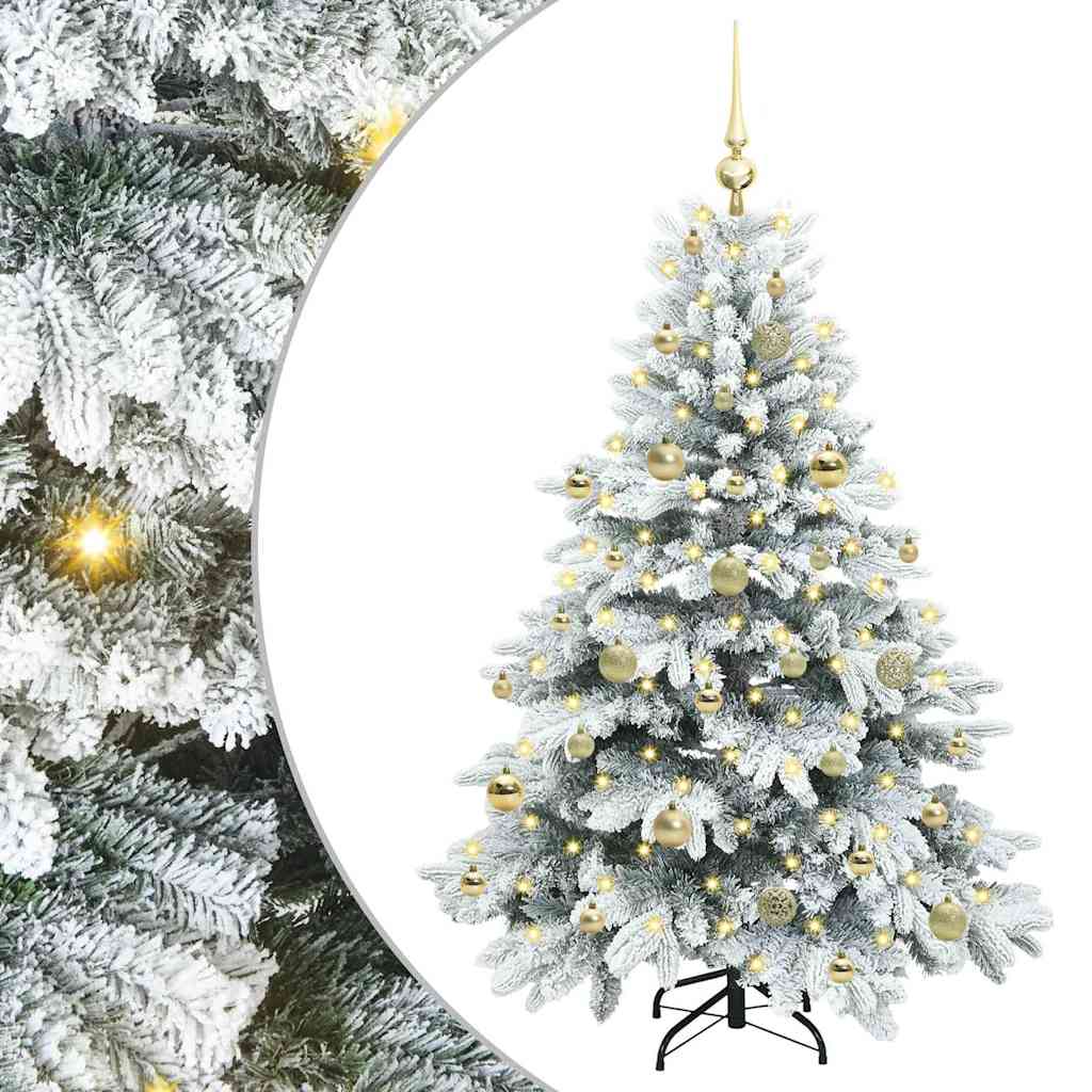 Albero di Natale artificiale Vidaxx con 150 LED con standard bianco 150 cm PE e PVC