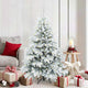 Vidaxl kunstkerstboom met 150 led met standaard wit 150 cm pe en pvc