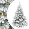 Vidaxl kunstkerstboom met 150 led met standaard wit 150 cm pe en pvc