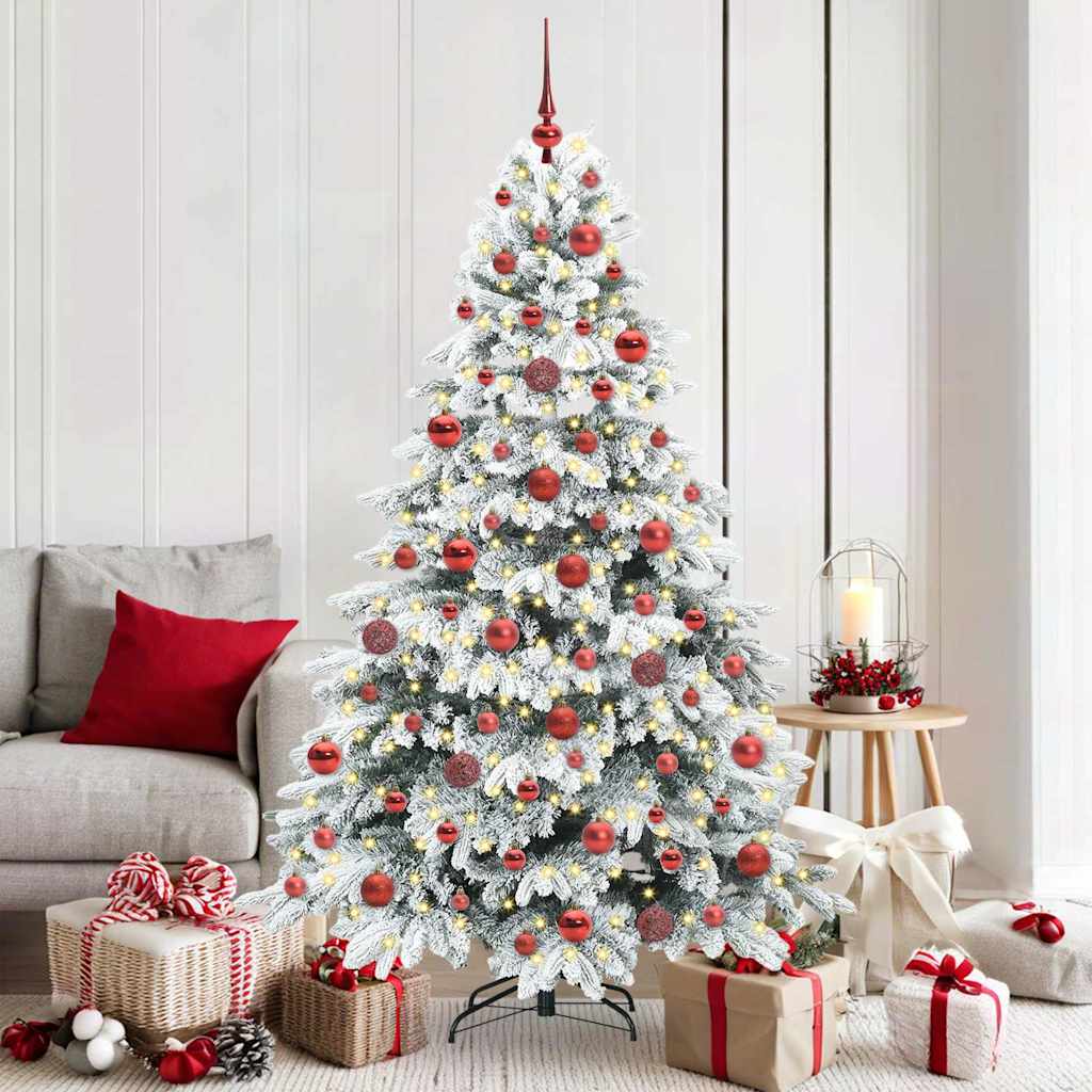 Albero di Natale artificiale Vidaxx con 300 LED con standard bianco 180 cm PE e PVC