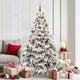 Albero di Natale artificiale Vidaxx con 300 LED con standard bianco 180 cm PE e PVC