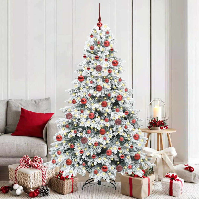 Albero di Natale artificiale Vidaxx con 300 LED con standard bianco 180 cm PE e PVC