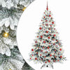 Albero di Natale artificiale Vidaxx con 300 LED con standard bianco 180 cm PE e PVC